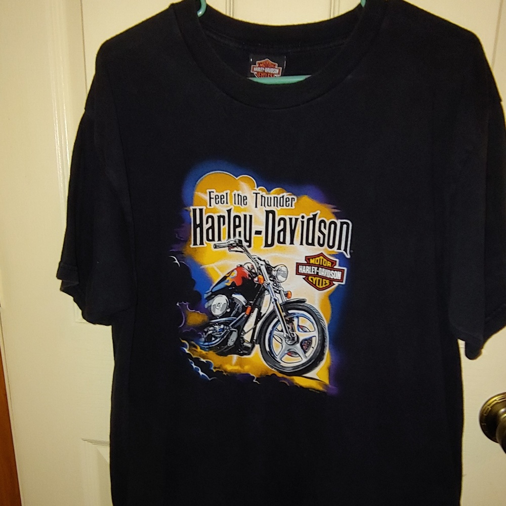 Mens Size XL Harley Davidson Short Sleeve Shirt